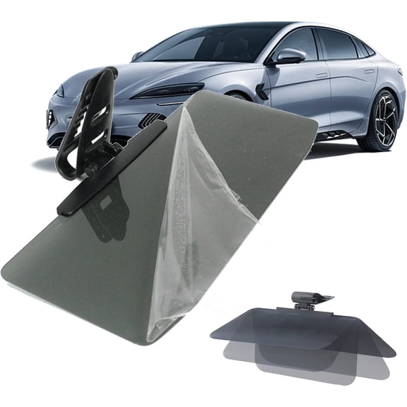 Car Sun Visor with Polarized Glare Protection, Sun Visor Extender for Car, Universal Automotive Sun Protection Visors, UV400, PC Lens, Anti-Glare for Safe Driving (1 Pack)