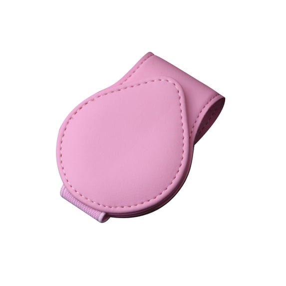 Car Sun Visor Sunglass Holder,Magnetic Eyeglass Clip,Leather Interior Mount,Flexible Visor Accessories,Multi Functional Clamp Storage,Secure Glasses Holder,Compact Interior Organizer Tool