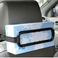 thumbnail image 1 of Car Sun Visor Tissue Holder, Space-Saving Car Tissue Box with U-Shaped Spring Clips, Durable PC Composite Material, Universal Fit for SUVs Sedans Trucks, Ergonomic One-Handed Access, 1 of 5