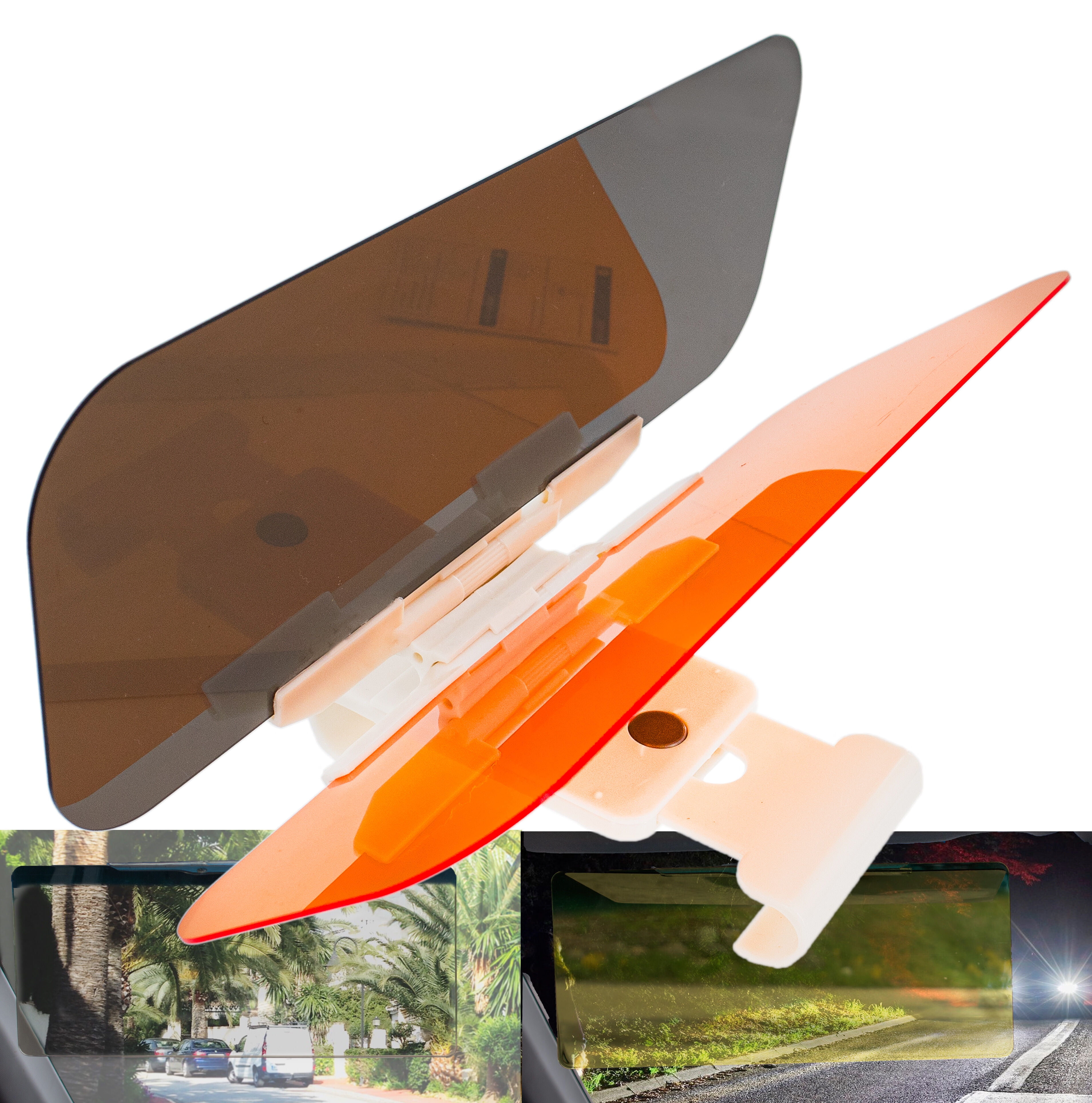 Car Sun Visor XL Extender Universal 2 In 1 AntiGlare HD Driving