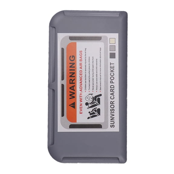 Car Sun Visors Organizers, Multifunction Auto Interior Storage Pocket Sun Visors Pouches for Card License Registration