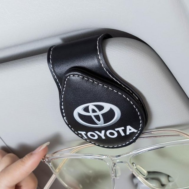 Car Sunglass Holder, Eyeglass Holder for Toyota Avalon Camry Prius