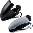 thumbnail image 1 of Car Sunglasses Holder Clip 2 Pieces Sunglasses Visor Clips Auto Sunglasses Holder for Car Sun Visor Glasses Holder Car Visor Clip Eyeglasses Mount for Sunglasses Car Accessories (Black, Grey), 1 of 5