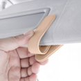 thumbnail image 1 of Car Sunglasses Holder, Magnetic Visor Clip, Universal Eyeglass Storage, Soft Leather Non-Slip Design, Easy Install, for Sunshade Organizer, Compact 6x8cm, No Damage to Glasses, 1 of 2