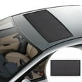 thumbnail image 1 of Car Sunroof Mosquito Net, Magnetic Fixed Screen, Windproof Sunscreen, 95x55cm Size, Breathable Mesh, Quick Installation, For Camping Road Trip, Covers Entire Sunroof, 1 of 8