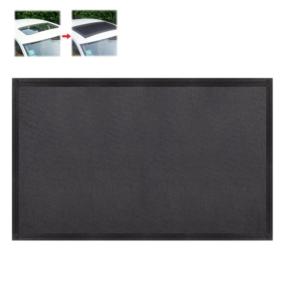 Car Sunroof Sun Shade Breathable Mesh, 95X55CM Auto Moonroof UV Rays & Bug Protection Screen, Quick Install Vehicle Roof Window Shield Cover Accessories for Camping, Parking