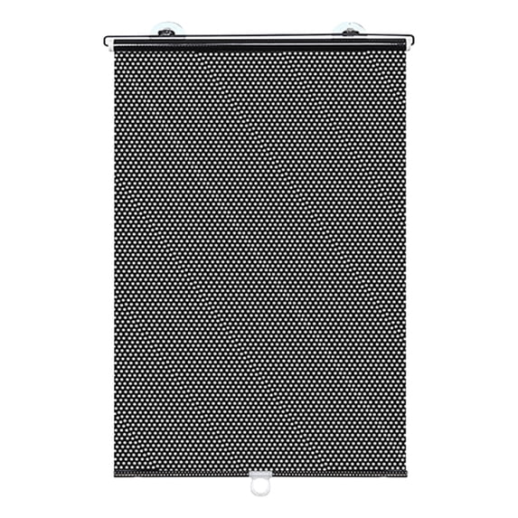 Car Sunshade for Side Windows - Automatic Retractable Roller Blinds, UV Protection & Heat Insulation, Easy to Install with Suction Cups