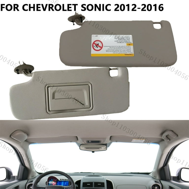 Car Sunvisor Accessories For Chevrolet Sonic 2012 2013 2014 2015 2016 Left Right Side Shade Sun Visor Walmart
