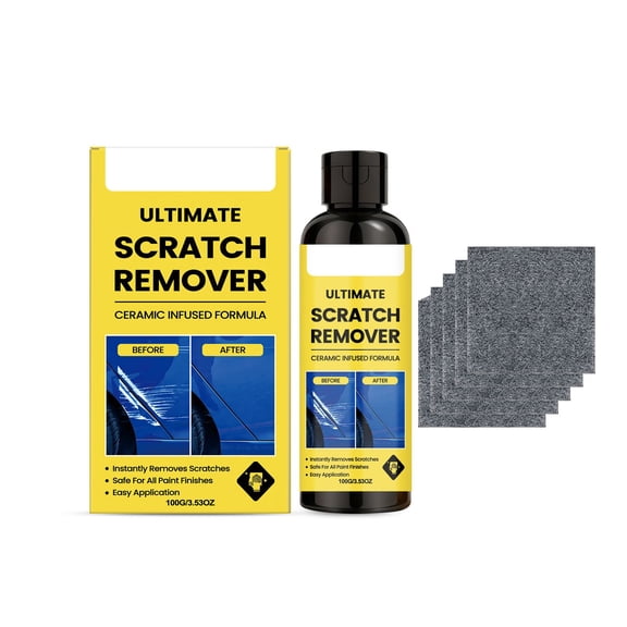 Car Surface Polishing Compound, Repair Cream To Eliminate Light And Deep Marks On Plastic Auto Coating, Multipurpose Restoring Paste For Faded Car As Shown