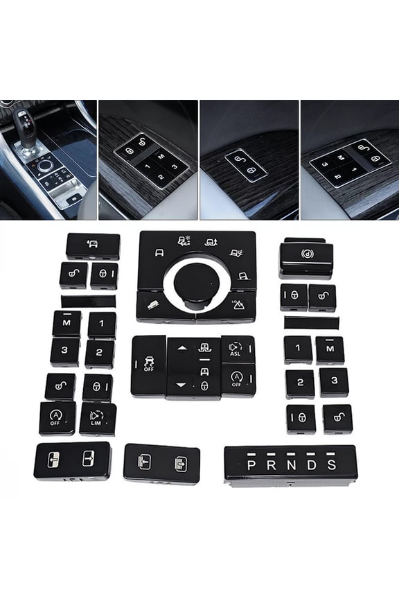 Car Switch Cover Center Console Button Cover Brand New Condition Easy Installation Easy Installation Process Car Modification