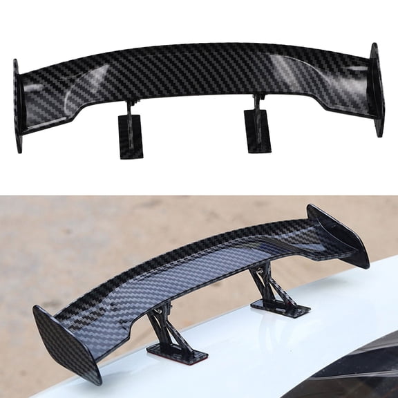 Car Tail Stability Wing for Mini ABS Spoiler for Improved Grip During High Speed Driving