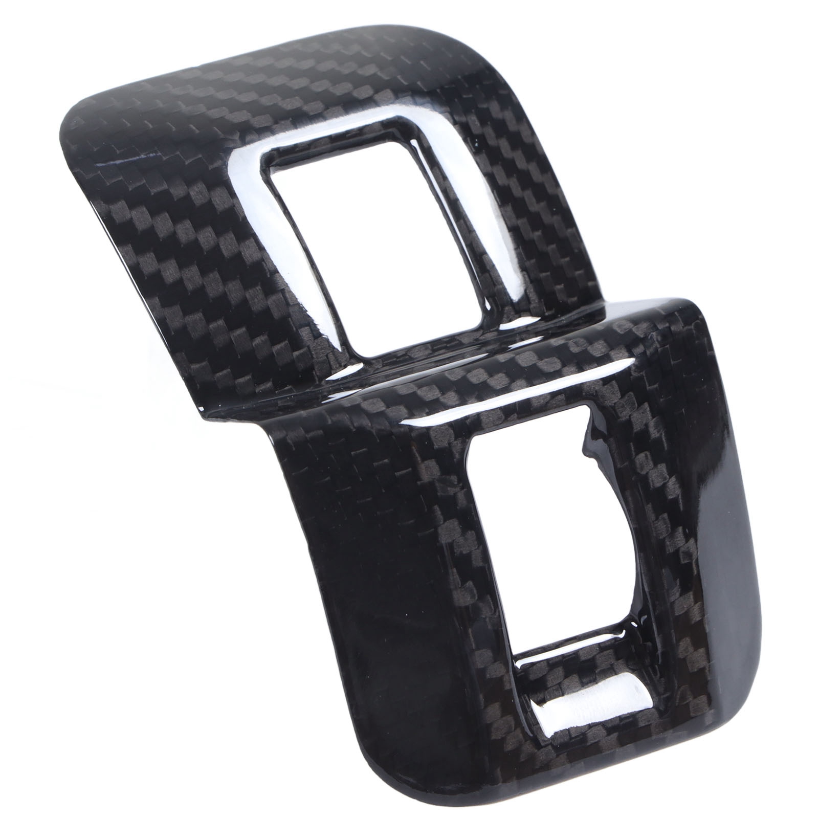 Car Tailgate Switch Frame Carbon Fiber Inner Car Tailgate Switch Trim