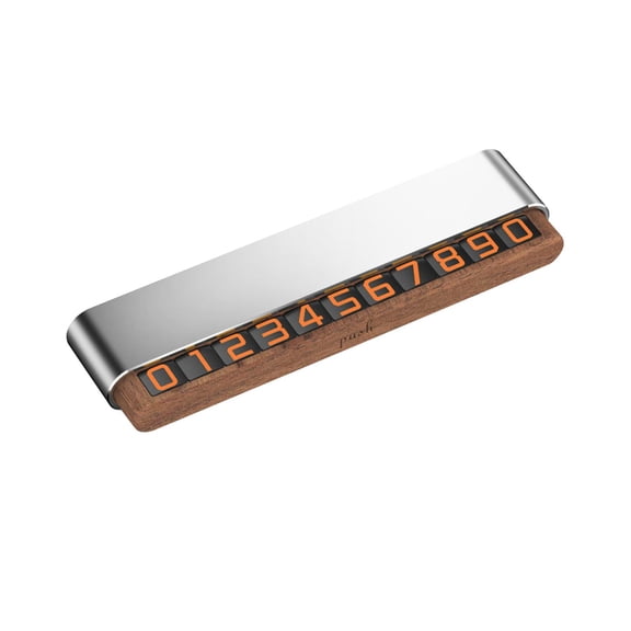 Car Temporary Parking Card Car Temporary Parking Sign Creative Hidden Moving Car