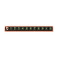 thumbnail image 1 of Car Temporary Parking Sign â Universal Phone Number Plate, Hidden Moving Auto Stop Card, Soft Gel Dashboard Display â Vehicle Interior Accessories & Decoration, 1 of 6