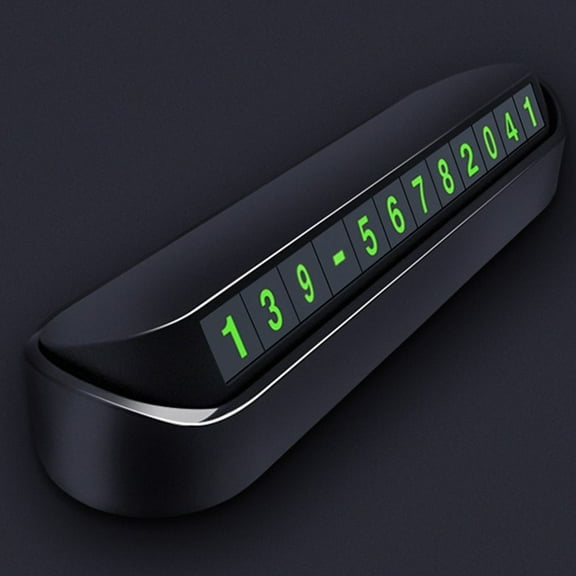 Car Temporary ing Card Phone Number Card Plate Telephone Number Car Auto Accessories