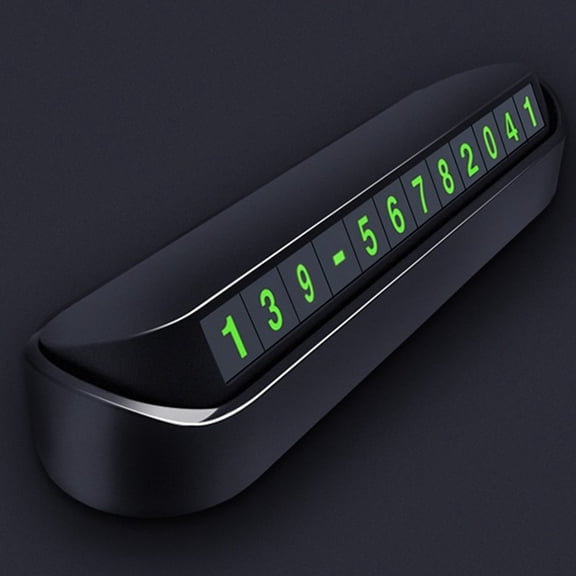 Car Temporary ing Card Phone Number Card Plate Telephone Number Car