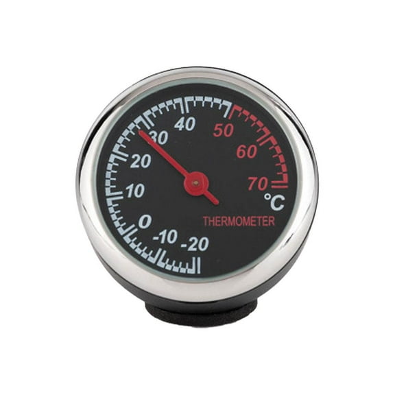 Car Thermometer Hygrometer Mechanics Quartz Clock Digital Watch Luminous Au