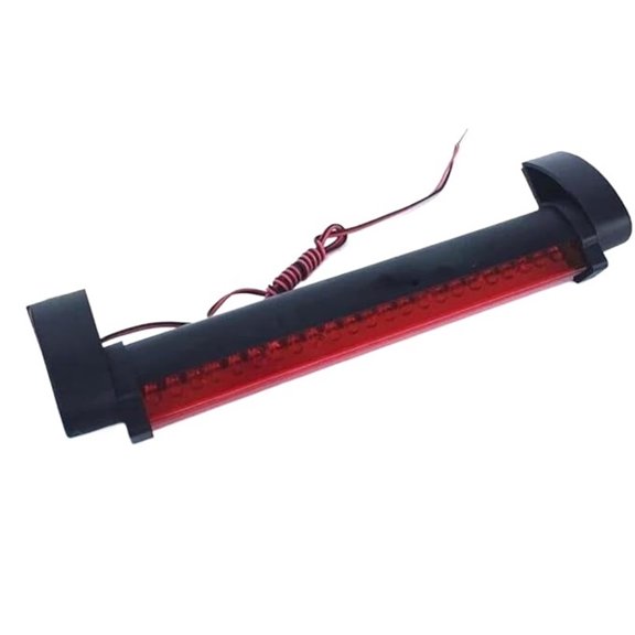 Car Third Brake Light 12V-24V Car Brake Light Universal Rear Tail Light High Mounted Brake Light Red Bar Tail Light
