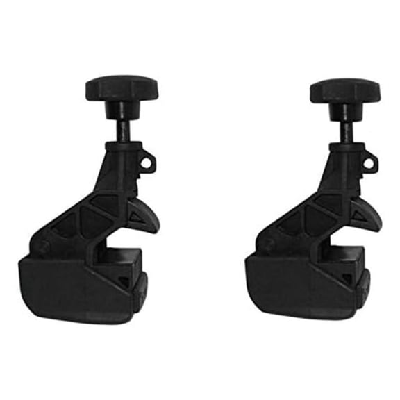 Car Tire Bead Clamp, Car Automatic Tire Changer Replacement and Disassembly Tool Rim Bead Clamp,2 PCS,2 x circle clip,Black