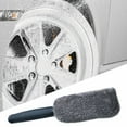 thumbnail image 1 of Car Tire Brush with Microfiber Hub Cleaner, I-Shape Design for Deep Wheel Well Cleaning, Non-Slip Handle for Exterior Auto Detailing and Hard-to-Reach Areas, 1 of 6