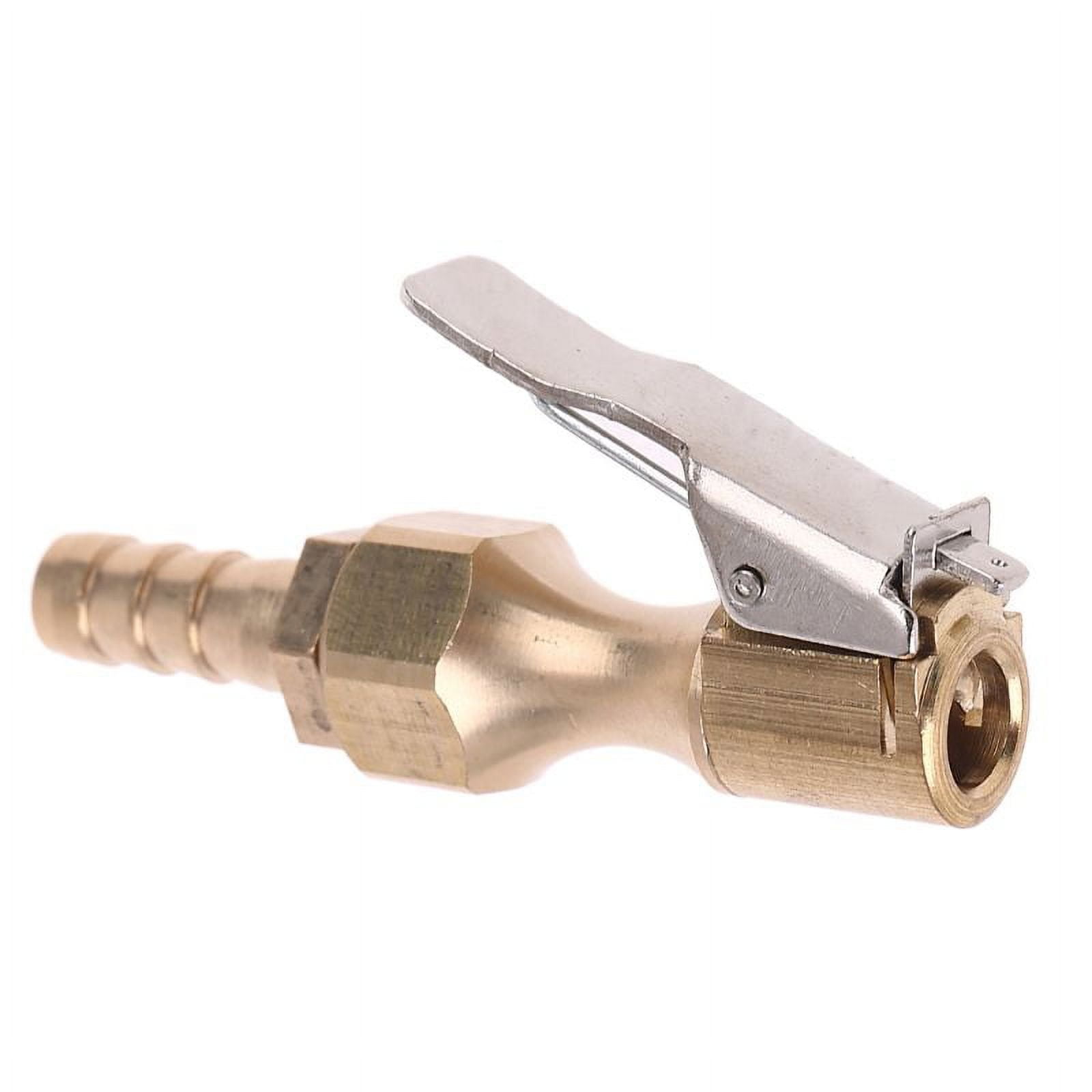 Car Tire Inflator Chuck Air Compressor Pump Lock On Nozzle with 8mm ...