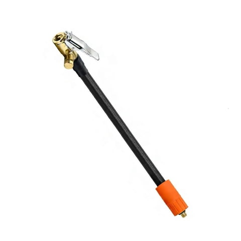 Car Tire Inflator Hose Adapter 16cm-100cm Air Pumps Hose Connector Air Compressor Attachments with Locking Chuck