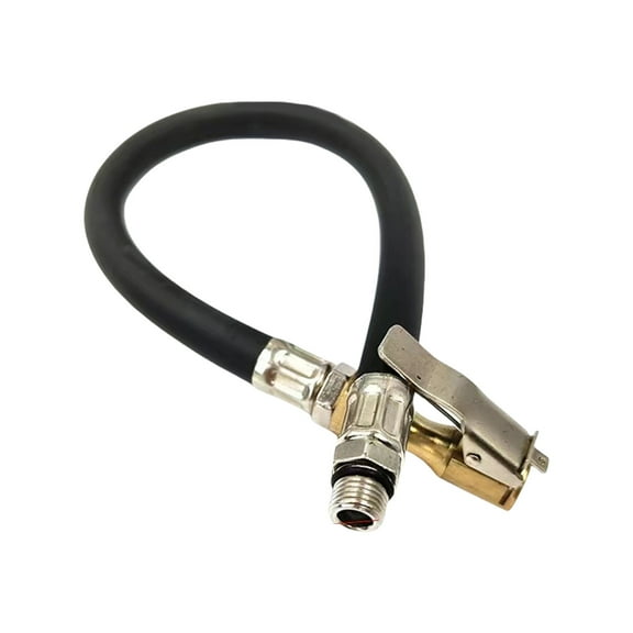 Car Tire Inflator Hose Inflatable Air Pumps Extension Tube Adapter Twist Tyre Connection Locking Air Chuck