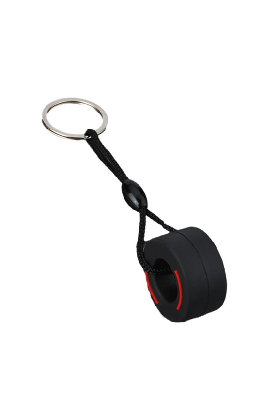 Car Tire Keychain - Soft Rubber, Multicolor, Durable, Small Size, Practical and Decorative Accessories for Keys, Bags, and More