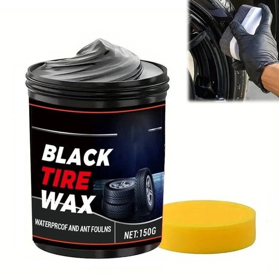 Car Tire Polishing Wax Shine Restorer Protectant Prevents Fading & Cracking-