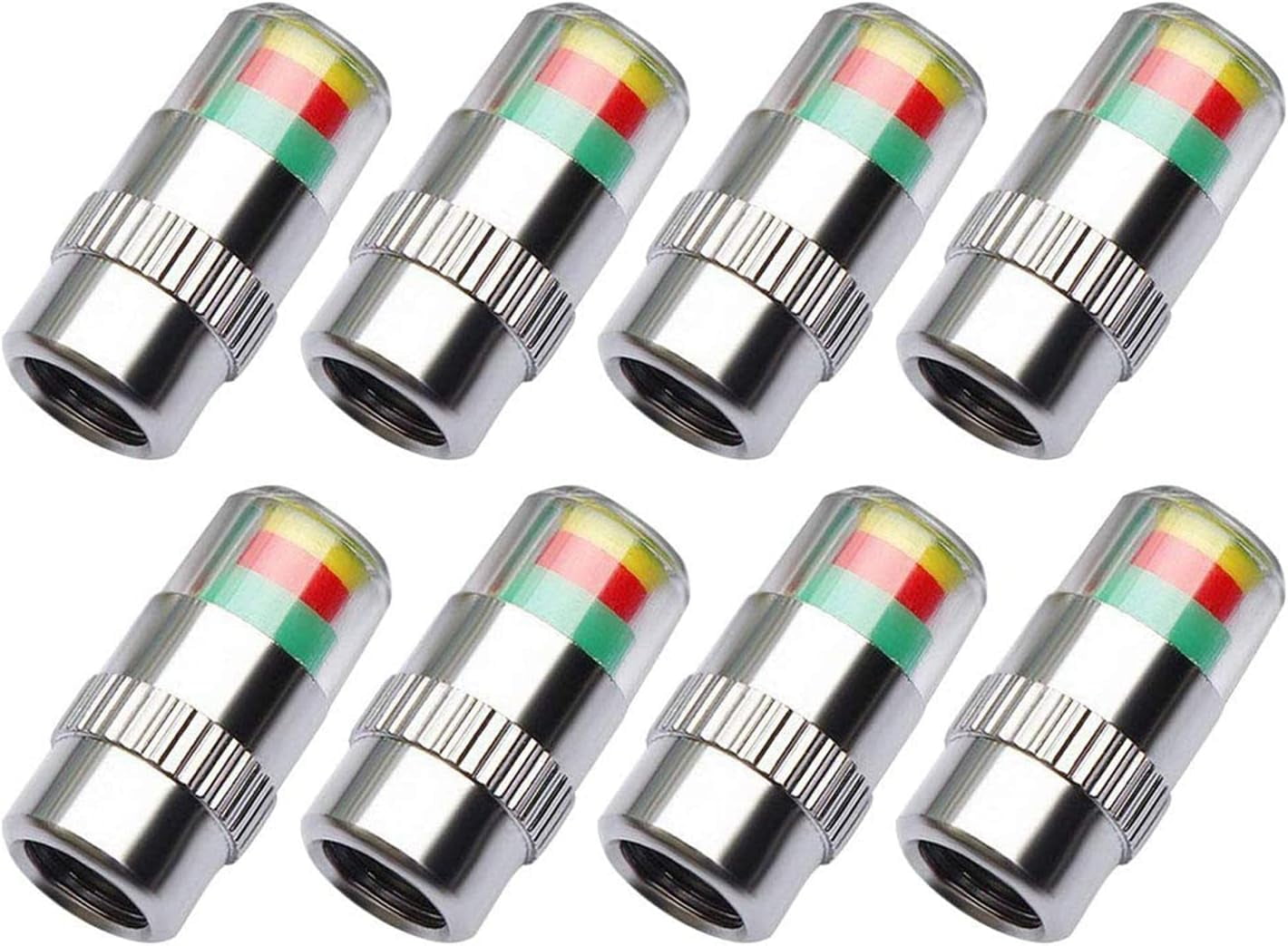 Car Tire Pressure Monitor Valve Stem Caps Sensor Indicator Easy to Read ...