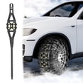 thumbnail image 1 of Car Tire Snow Chain Anti Slip Traction Chain for Winter Driving, Emergency Tire Chain for Snow Mud Sand Water Road Conditions, Universal Automobile Snow Chain 1PC, 1 of 8