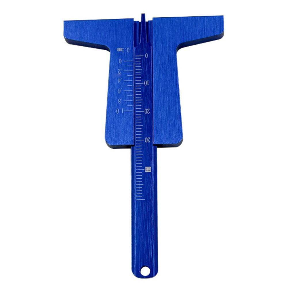 Car Tire Tread Measuring Ruler Tire Depth Gauge Gauge Tire Tread Depth