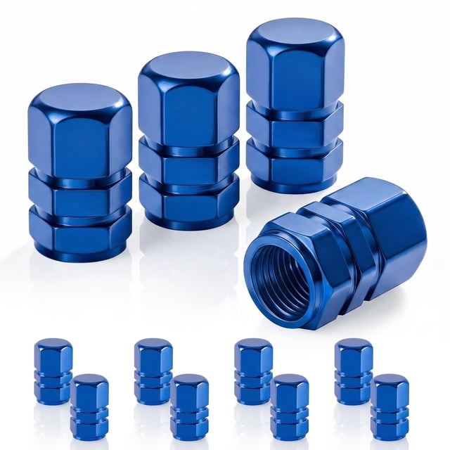 Car Tire Valve Stem Caps, 12pcs Air Caps Cover, Universal for Cars ...