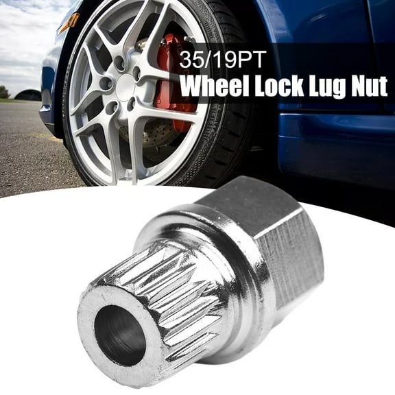 Car Tire Wheel Lock Anti-Theft Screw Lug Nut Bolt 35/19PT Anti Theft Locking Nuts Wheel Nuts Lug For BMW Car Wheel Lock Lug Nut