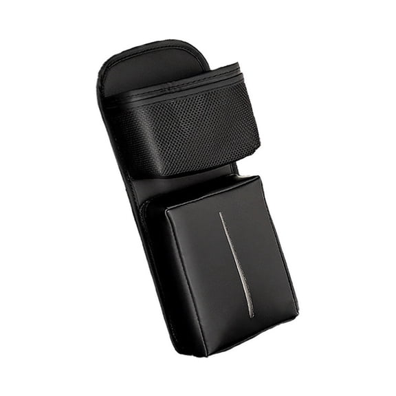 Car Tissue Box, Car Seat Side Tissue Bag, Multifunctional Storage and Trash Can, Vehicle Interior Hanging Organizer, Tidy Car Decoration Box, Practical Auto Storage Solution