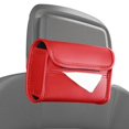 thumbnail image 1 of Car Tissue Box Extra Large Rectangle Napkin Holder Waterproof Trendy Car Tissue Holder Back Seat Fits Trucks Most Cars Minivans (Red), 1 of 7
