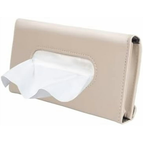 Car Tissue Holder, Sun Visor Napkin Box, Auto Napkin Case with Tissues ...