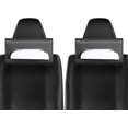 thumbnail image 1 of Car Tissue Holder - Tissue Box Cover Keep Car Tidy,PU Leather Backseat Napkin Rectangle Organizer,Extra Large Tissue Box Storage in Car Fits for 100-150 Regular Size Tissues,Black(2Pcs), 1 of 8