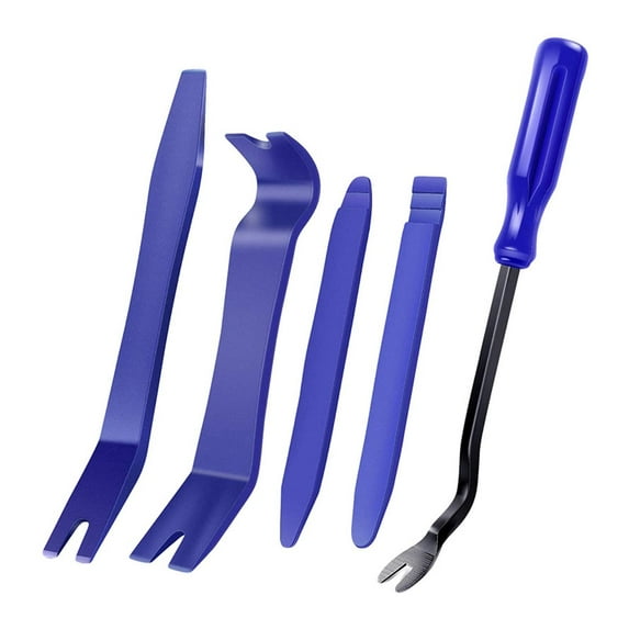 Car Tools PP Material Interior Disassembly Assembly Tool Kit 5 Piece Set for DIY Enthusiasts Mechanics Repairing and 5PCS