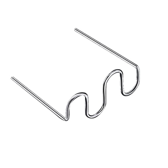 Car Tools Universal Staples Kit for Hot Stapler - 10Pcs Staples for Bumper Bodywork S Staples 08/06mm High-Performance Fastening