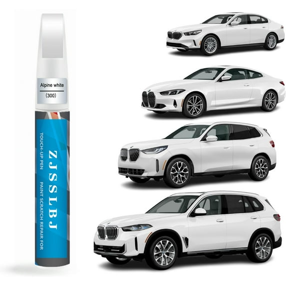 Car Touch Up Paint(Alpine White(300)) for BMW, Car Paint Scratch Repair ...