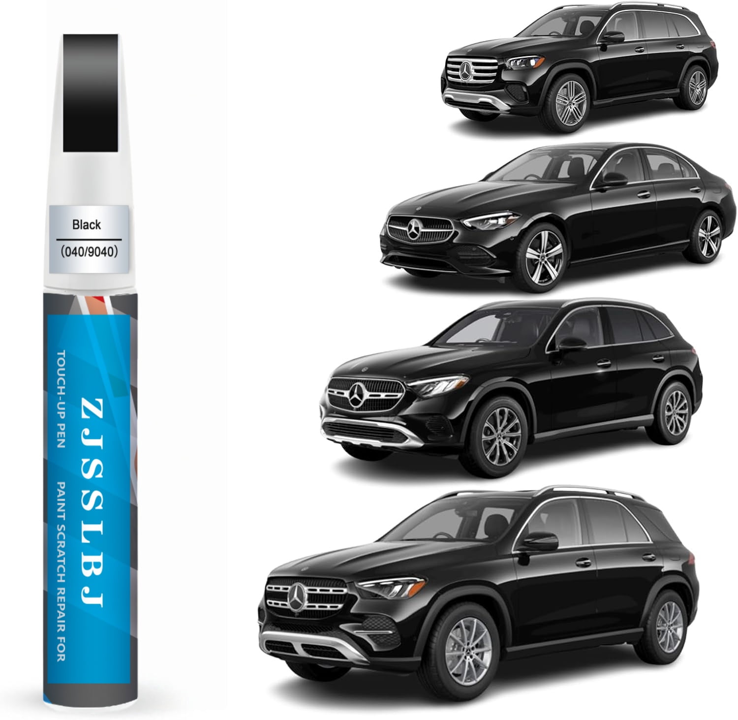 Car Touch Up Paint(Black(040/9040)) for Mercedes-Benz, Car Paint ...