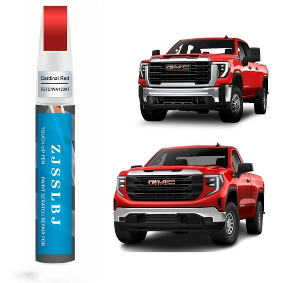 Car Touch Up Paint(Cardinal Red(G7C/WA130X)) for GMC, Car Paint Scratch Repair Kit, Quick & Easy Solution to Repair, 2 in 1 Scratch Remover Pen with Color-Matched
