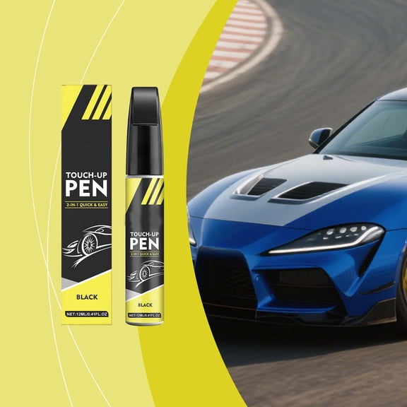 Car Touch Up Paint Pen 12ML,Automotive Scratch Repair Marker,Quick Dry Paint Chip Repair Pen,DIY Fine Scratch Shallow Mark Correction Tool,Universal For Door And Bumper Paint Fix