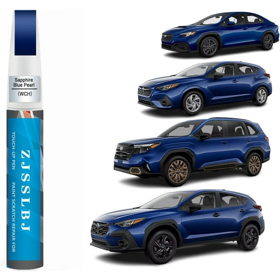 Car Touch Up Paint(Sapphire Blue Pearl(WCH)) for SUBARU, Car Paint Scratch Repair Kit, Quick & Easy Solution to Repair, 2 in 1 Scratch Remover Pen with Color-Matched