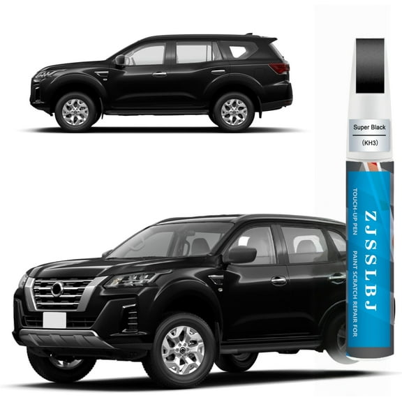 Car Touch Up Paint(Super Black(KH3)) for Nissan, Car Paint Scratch Repair Kit, Quick & Easy Solution to Repair, 2 in 1 Scratch Remover Pen with 2PCS Disposable Micro Applicators