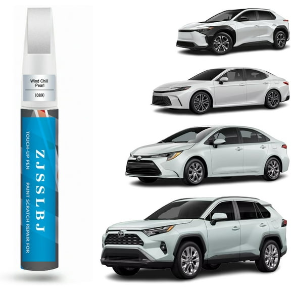 Car Touch Up Paint(Wind Chill Pearl(089(Include 2PS)) for Toyota, Car Paint Scratch Repair Kit, Quick & Easy Solution to Repair, 2 in 1 Scratch Remover Pen with Color-Matched