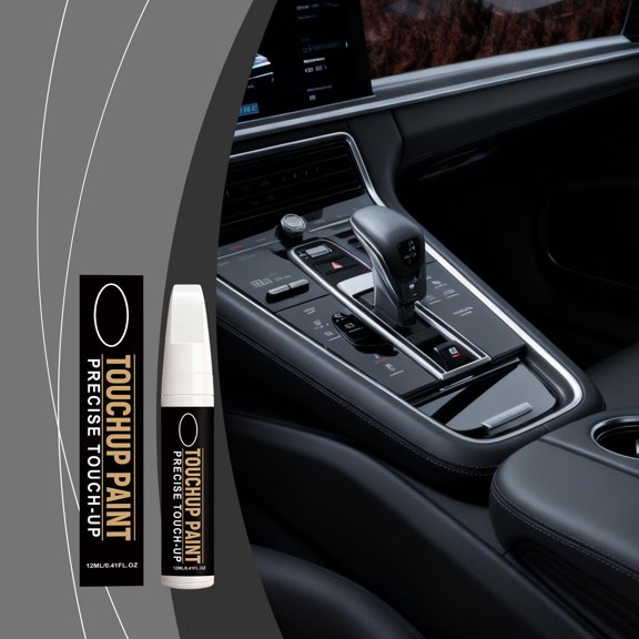 Car Touch‑Up Paint Pen 12 ml, Scratch And Scuff Repair For Auto Body, DIY Color Restoration, Portable Compact Pen For Minor Chips And Marks On Vehicles, On‑The‑Go Maintenance Quick