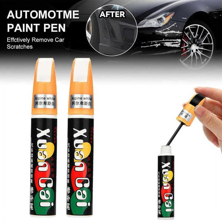 4-Colors Touch Up Pens Useful For Car Auto Scratch Repair Remover Paint Pen  Tool