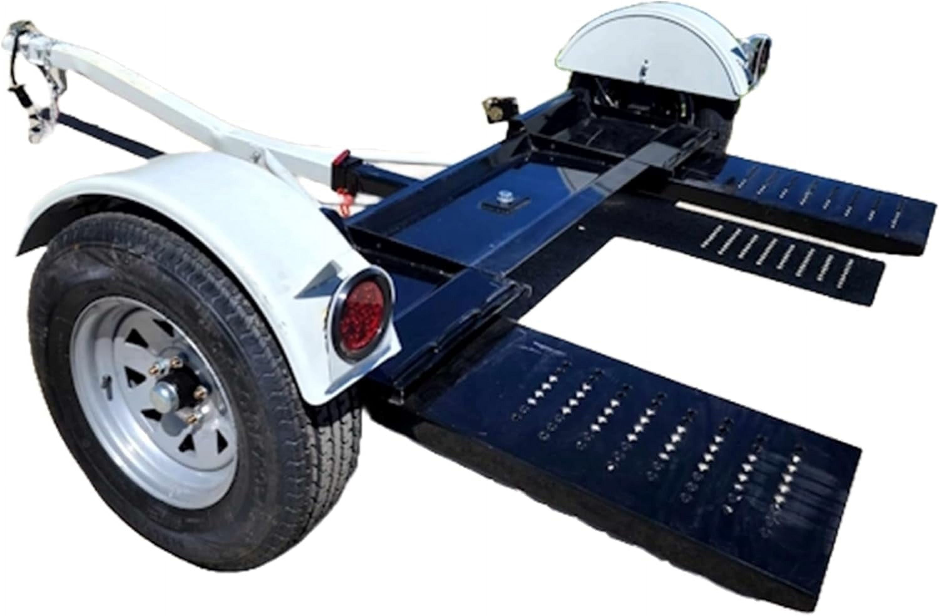 Heavy Duty Car Tow Dolly 4,900 Capacity, Power Mover for Vehicles, Tires & Cargo